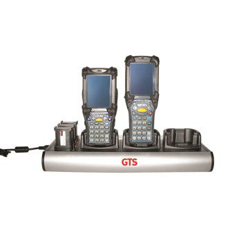 HCH-9033-CHG Cargador 3 baterias para Zebra MC9000