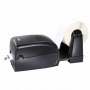 SOPUNIVNGR GODEX Soporte universal rollos hasta 250 mm. Color negro