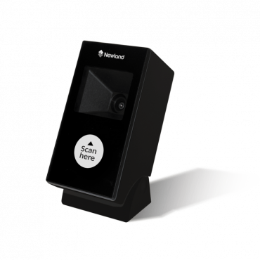 FR2170-B-20 Lector de Presentacion FR21 Neon 2D CMOS 0390 CHIP + MCU, con 2 mtr. Cable USB, carcasa negra, frontal negro