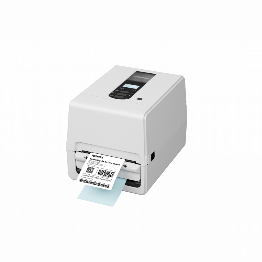 BV410T-GS02 Toshiba Tec Impresora de Sobremesa 203dpi con LCD (blanca)