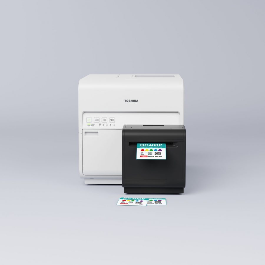 Toshiba Tec BC400P impresora industrial de etiquetas a COLOR