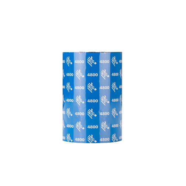 Caja Ribbon Zebra Resina 4800 Standard 131 mm x 450 m Unidades/Caja 12