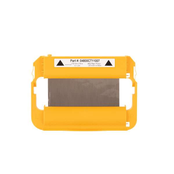 Caja Ribbon Zebra Resina 4800 Standard Cartr 110 mm x 74 m Unidades/Caja 6