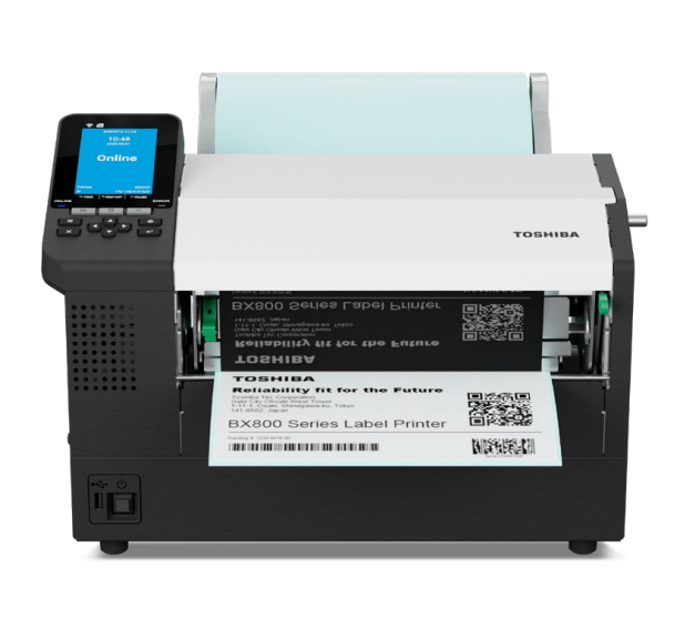 Toshiba BX820T 8" Impresora industrial de gran formato para etiquetado crítico